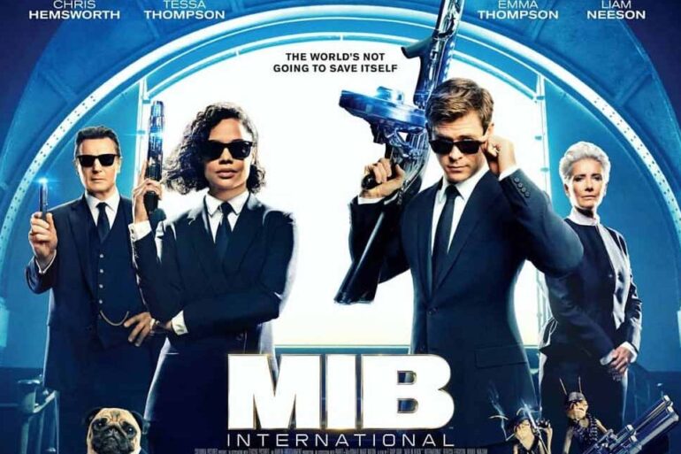 Men in Black: International. Chris Hemsworth. Tessa Thompson
